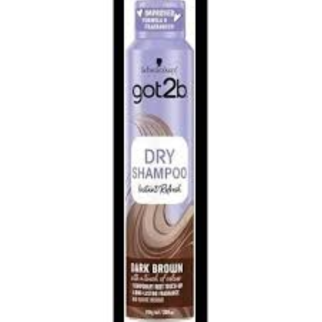 GOT2B DARK BROWN DRY SHAMPOO 200ML